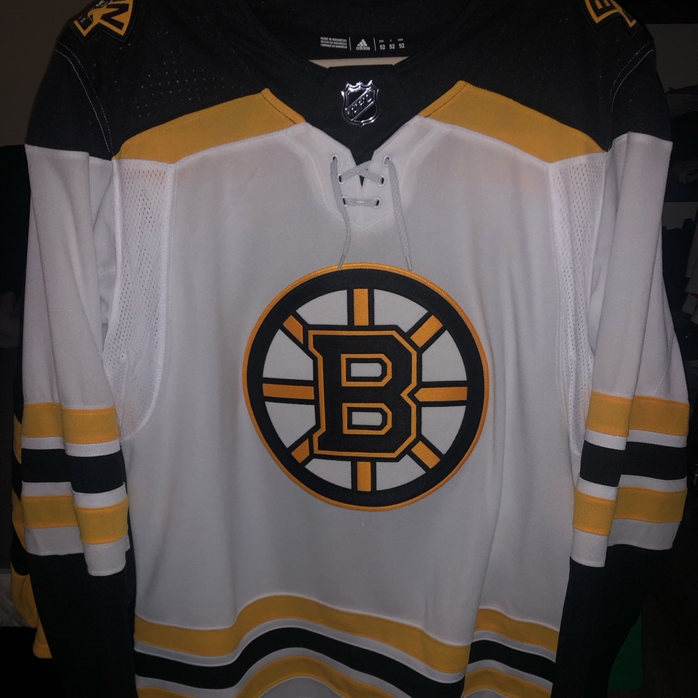 Boston Bruins adidas away jersey (52)